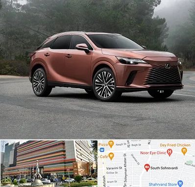 تعمیرگاه لکسوس در سهروردی 