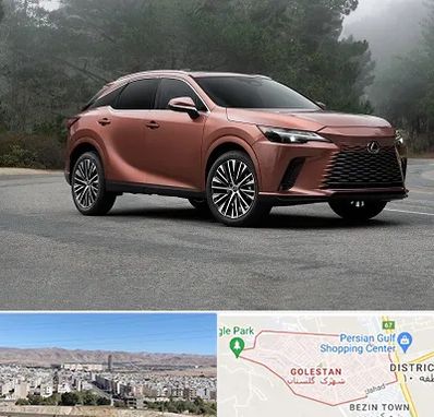 تعمیرگاه لکسوس در شهرک گلستان شیراز