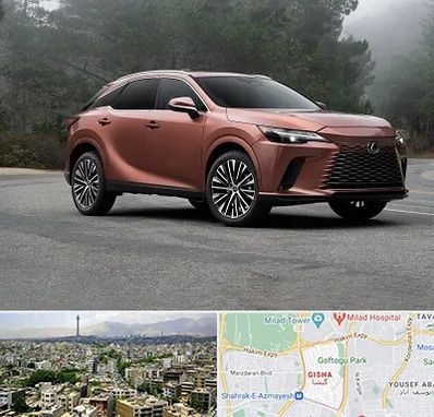 تعمیرگاه لکسوس در گیشا 