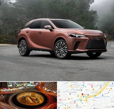 تعمیرگاه لکسوس در میدان ولیعصر