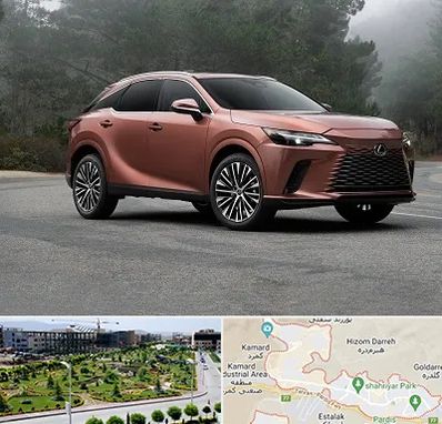 تعمیرگاه لکسوس در پردیس