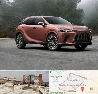 تعمیرگاه لکسوس در حکیمیه 