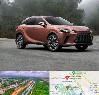 تعمیرگاه لکسوس در قصرالدشت شیراز