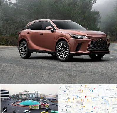 تعمیرگاه لکسوس در میدان انقلاب