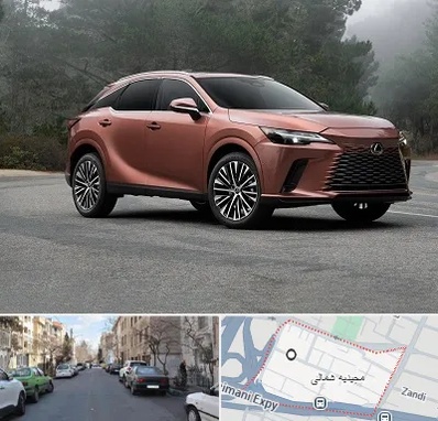 تعمیرگاه لکسوس در مجیدیه شمالی