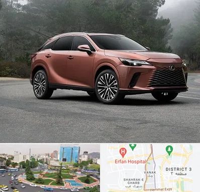 تعمیرگاه لکسوس در ونک 