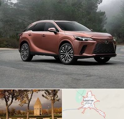 تعمیرگاه لکسوس در تویسرکان