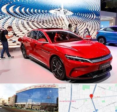 تعمیرگاه خودرو چینی در نصف راه تبریز