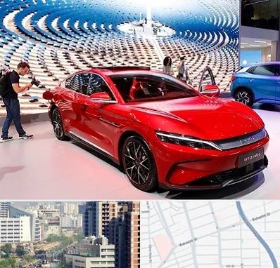 تعمیرگاه خودرو چینی در خیابان بهشتی