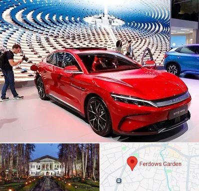 تعمیرگاه خودرو چینی در باغ فردوس