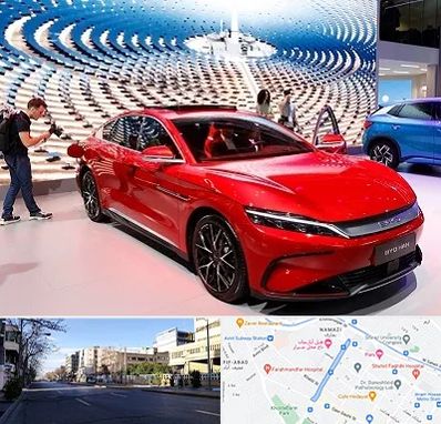 تعمیرگاه خودرو چینی در خیابان ملاصدرا شیراز