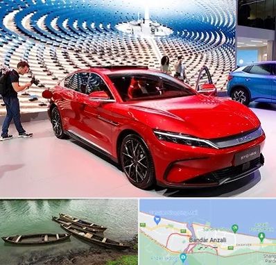 تعمیرگاه خودرو چینی در بندر انزلی