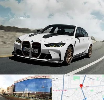 تعمیرگاه بی ام و در نصف راه تبریز