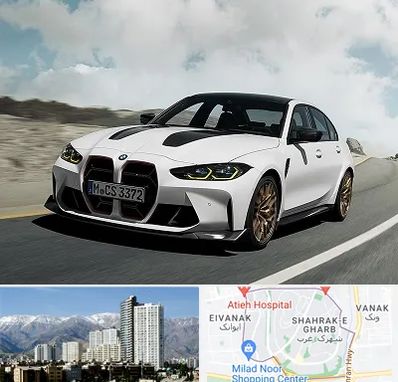 تعمیرگاه بی ام و در شهرک غرب 