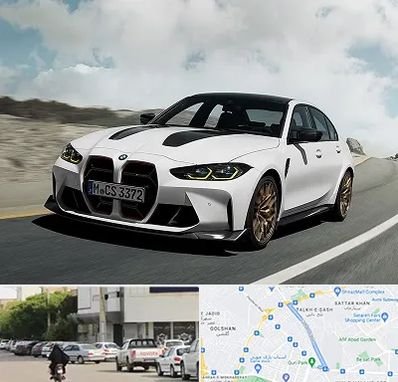 تعمیرگاه بی ام و در قدوسی شرقی شیراز