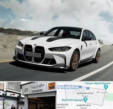 تعمیرگاه بی ام و در منیریه 