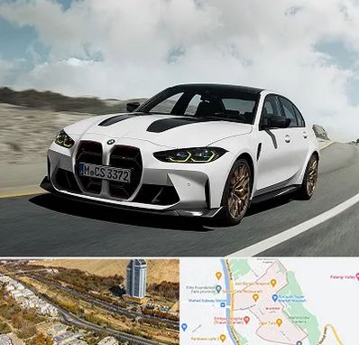 تعمیرگاه بی ام و در خیابان نیایش شیراز