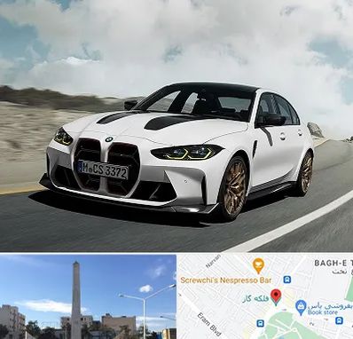 تعمیرگاه بی ام و در فلکه گاز شیراز