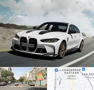 تعمیرگاه بی ام و در چهارصد دستگاه 