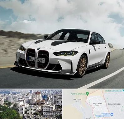 تعمیرگاه بی ام و در ولنجک 