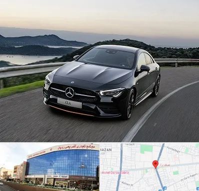 تعمیرگاه بنز در نصف راه تبریز