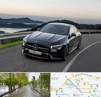 تعمیرگاه بنز در خیابان ارم شیراز