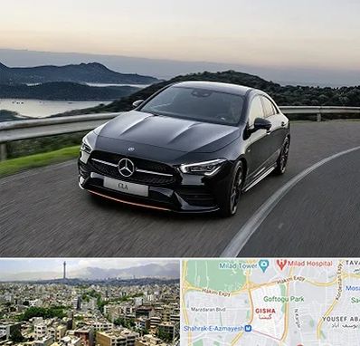 تعمیرگاه بنز در گیشا 