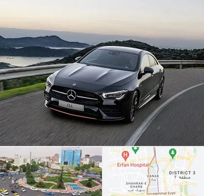 تعمیرگاه بنز در ونک 