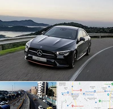 تعمیرگاه بنز در پیروزی 