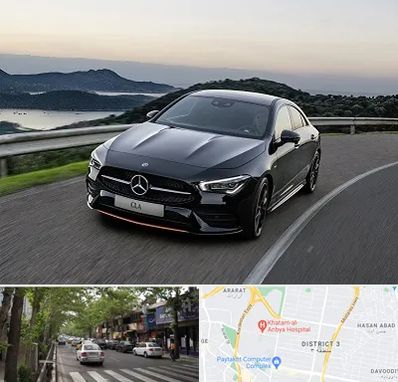 تعمیرگاه بنز در ظفر 