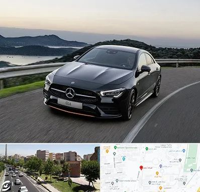 تعمیرگاه بنز در شهرک آزمایش