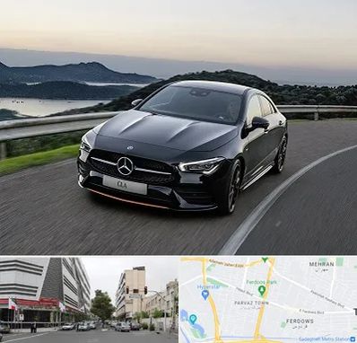 تعمیرگاه بنز در بلوار فردوس 