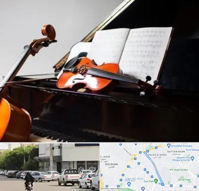 آموزشگاه موسیقی در قدوسی شرقی شیراز