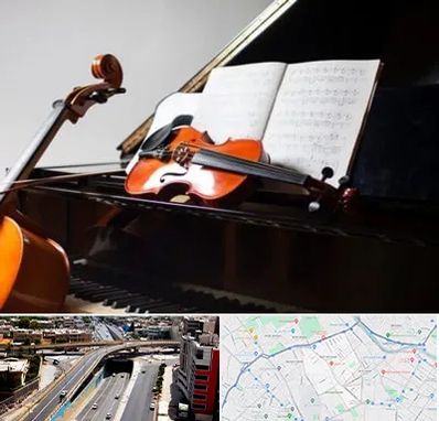 آموزشگاه موسیقی در ستارخان شیراز