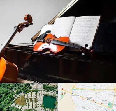 آموزشگاه موسیقی در وکیل آباد مشهد