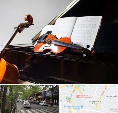 آموزشگاه موسیقی در ظفر