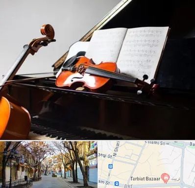 آموزشگاه موسیقی در تربیت تبریز
