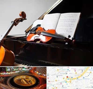 آموزشگاه موسیقی در میدان ولیعصر