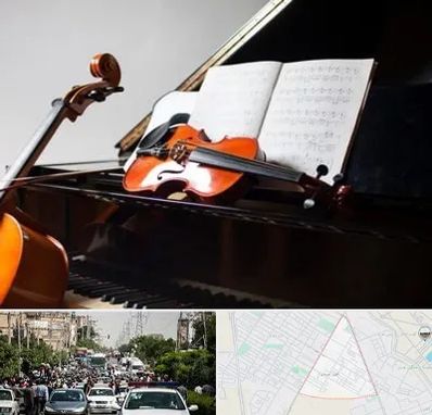 آموزشگاه موسیقی در سیدی مشهد