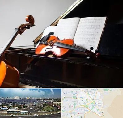 آموزشگاه موسیقی در منطقه 15 تهران