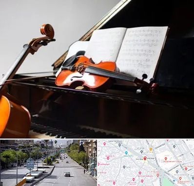 آموزشگاه موسیقی در خیابان زند شیراز