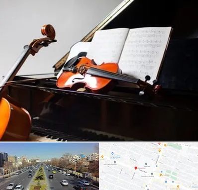 آموزشگاه موسیقی در بلوار معلم مشهد