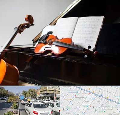 آموزشگاه موسیقی در مفتح مشهد