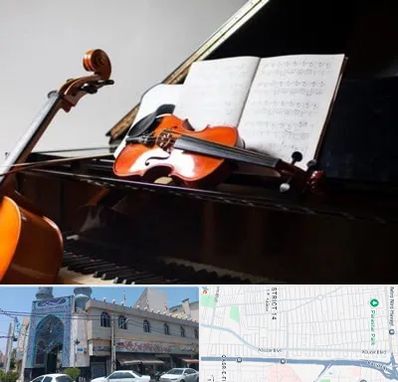 آموزشگاه موسیقی در بلوار ابوذر