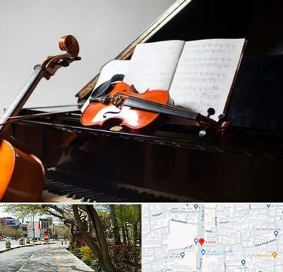 آموزشگاه موسیقی در خیابان توحید اصفهان