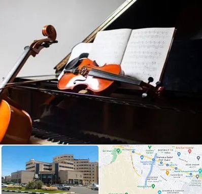 آموزشگاه موسیقی در صیاد شیرازی مشهد