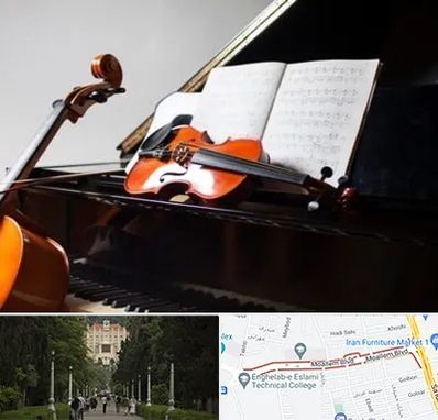 آموزشگاه موسیقی در بلوار معلم رشت