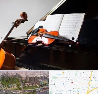 آموزشگاه موسیقی در آیت الله کاشانی