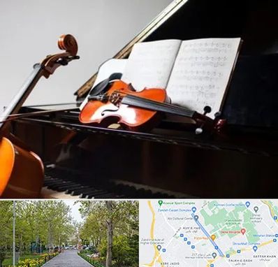 آموزشگاه موسیقی در قدوسی غربی شیراز