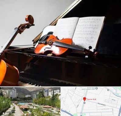 آموزشگاه موسیقی در بلوار تعاون